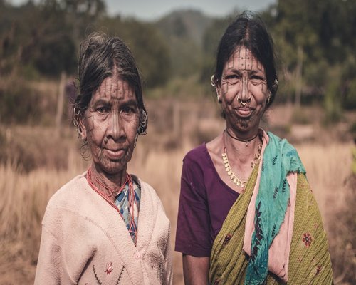 Portrait of an Indian woman smiling